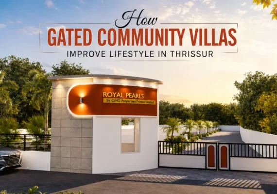 How Gated Community Villas Improve Lifestyle in Thrissur  